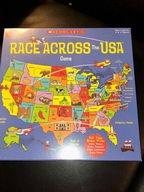 Scholastic Race Across The USA Game